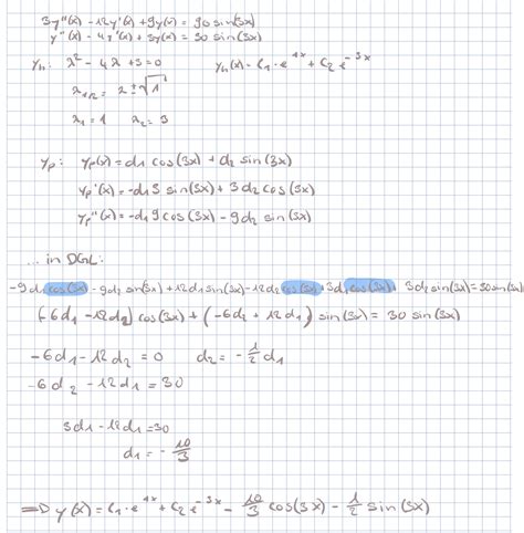 differentialgleichung rechner